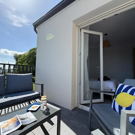 Goeland Confortable Avec Belle Terrasse Vue Degagee 3 Parking Privatif A 900 M De La Et Tous Commerces Pres De Bayeux Sur Plages Du Debarquement * أسنل